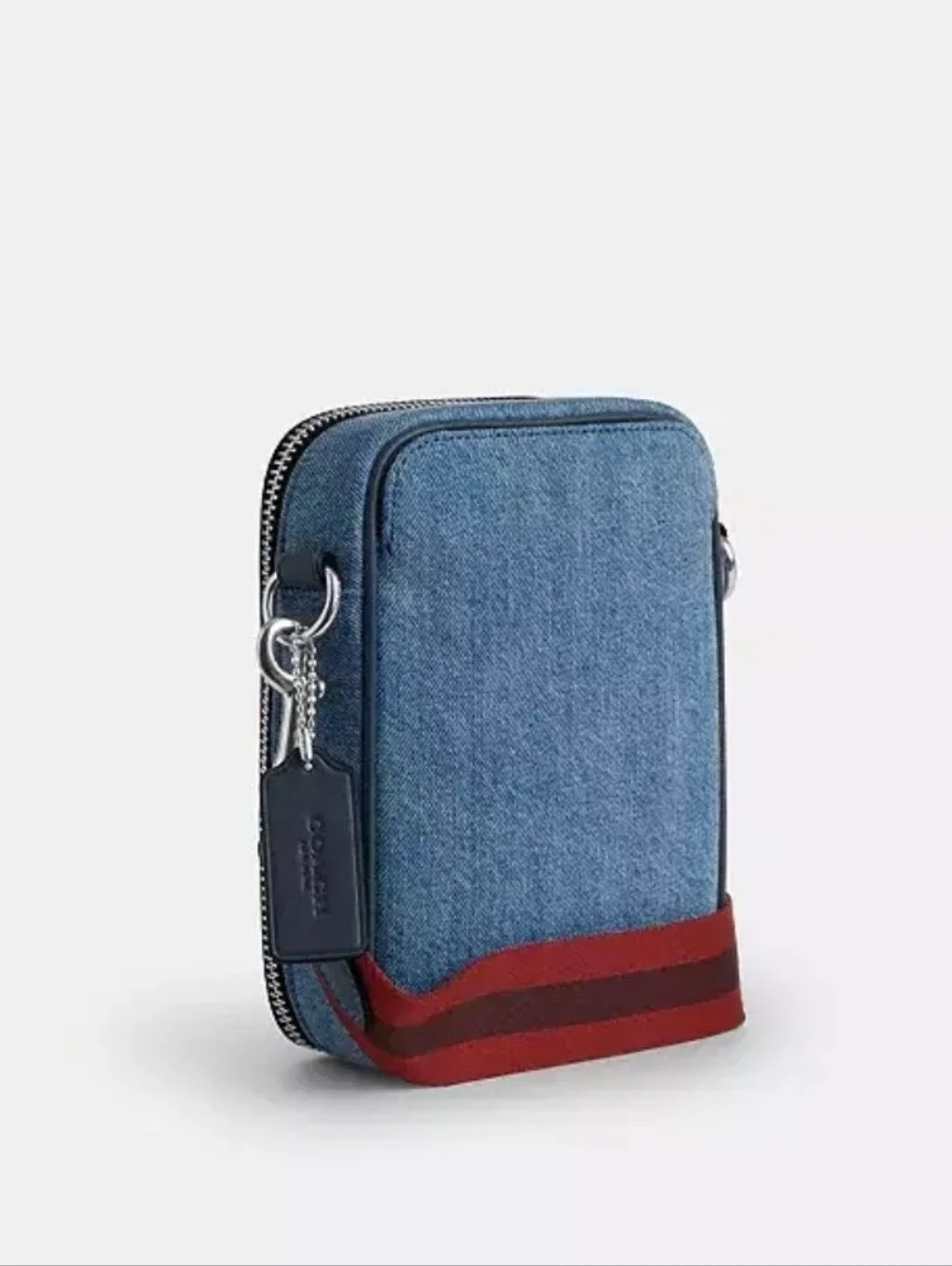 Coach Stanton Crossbody Bag In Denim